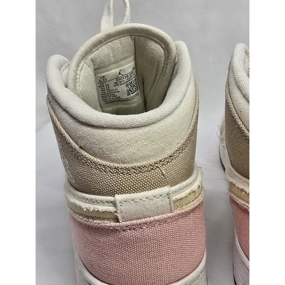 Nike Air Jordan 1 Mid Pastel Grind - Size 5.5 Youth - Picture 11 of 16